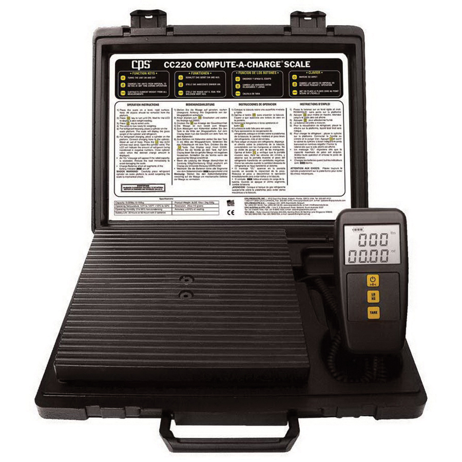 Refrigerant Charging Scales